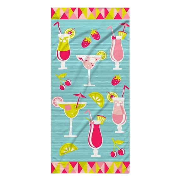 Beach Towels Oversized Quick Dry,Summer Bold &Bright Beach Towels,Microfiber Beach Towel,Lightweight Colorful Stripe Bath Towel,Sandproof Beach Blanket Multi-Purpose Towel for Travel Swimming Pool