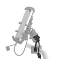 thumbnail image 2 of Cargador impermeable del teléfono de la moto con el zócalo de la fuente de alimentación de los puertos USB y Pd, 2 of 5