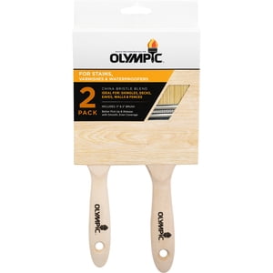 Olympic China Bristle Deck Brush Combo (2 & 3")