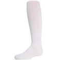 thumbnail image 4 of MeMoi Ribbed Cotton Blend Knee High Sock - Girls - Female, 5-6, Winter White, 4 of 11