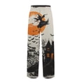 thumbnail image 4 of Satingcolo Mens Pajama Pants Halloween Soft Pj Pants Lounge Pajama Bottoms with Pockets Drawstring, 4 of 6