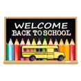 thumbnail image 3 of CafePress - WELCOME BACK TO SCHOOL BUS - Women's Light Pajamas, 3 of 4