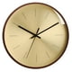 thumbnail image 2 of Reloj de pared retro silencioso, montado en la pared, a prueba de humedad, para decoración del hogar y la oficina. Superficie de latón B, 2 of 8