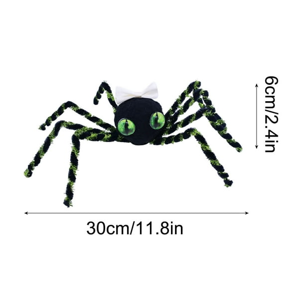 Disposición del lugar de la fiesta de Halloween Accesorios Decoración de araña Decoración de araña
