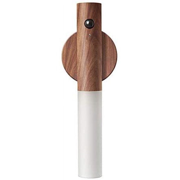 Luz nocturna con sensor de cuerpo inteligente con carga USB, luz nocturna con sensor de movimiento, pasillo, dormitorio, pasillo, escaleras, armario, lámpara de inducción montada en la pared (luz noc