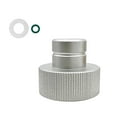 thumbnail image 2 of Adaptador de conversión de CO2 Adaptador de conexión rápida Cilindro de CO2 de aleación de aluminio resistente argén, 2 of 9