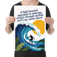 thumbnail image 2 of Surfing Wall Art - Surf Enthusiast - 13x19 Poster Print, 2 of 4