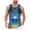 Sky Blue, variant on Beach Tank Top Men Lightweight Breathable Coconut Tree Graphic Sleeveless Shirt Casual Hawaii Vacation Shirts