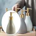 thumbnail image 3 of Liquid Soap Dispenser Bottle with Pump for Dispensing Lotions Shampoo Dish Soaps Hand Soaps Office , Khaki, 3 of 8