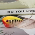 thumbnail image 4 of Señuelos de pesca en hielo Popper, cebo Artificial duro con manivela, anzuelo único y afilado, Tackle07, 4 of 12