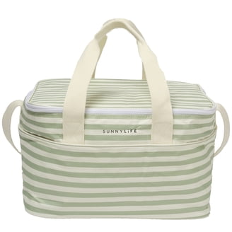 Igloo Light Green Backpack with Logo IGLOO Retro Collection Fanny Pack Cooler Lime Green/Sky Blue  main image 4
