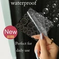 thumbnail image 3 of 1200 Pcs Thin Breathable Adhesive Tabs Fake Nail Glue Sticker 50 Sheets Super Sticky Double Sided Tips (Germany Jelly Gel) Flexible for Acrylic False Nails Manicure Tape (1200 Pcs), 3 of 5