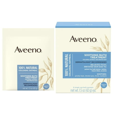 Aveeno Soothing Oatmeal Bath Treatment, 1.5 oz. Packet (CS/192)