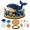 B, variant on Ocean Sparkle Animal Craft Kit, 1-Piece Seahorse Beginner Bead and Wire Craft Set for Adults, Create a Sparkling 3D Marine Animal Display