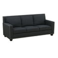 thumbnail image 6 of Gewnee 80" Wide Linen Upholstered Sofa Counches with Nailhead Trim for Living Room,Black, 6 of 12
