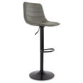 thumbnail image 4 of Silla Alta para Barra de Cocina con Altura Ajustable Banco Desayunador Elegante para Decoración del Hogar Fabricado 100% Poliéster y Tejido Transpirable, 4 of 6