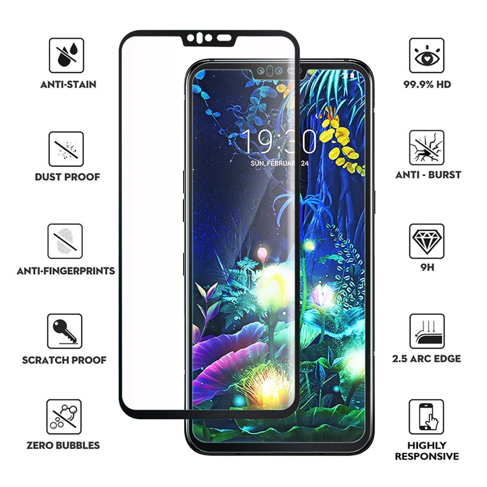 For LG Stylo 5 / Stylo 5 Plus 5D Curved Tempered Glass Screen Protector