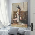 thumbnail image 3 of Mariano Fortuny Marsal A Moroccan Woman in Traditional Dress Poster Canvas Wall Art Poster Decorative Bedroom Modern Home Print Picture Artworks Posters 12x18inch(30x45cm), 3 of 6