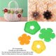 thumbnail image 4 of Juego para hacer flores placas para hacer flores de tela Hermoso ahorro de tiempo Ligero para flores de 5 pétalos de bricolaje ANGGREK Otros, 4 of 8
