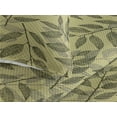 thumbnail image 3 of Ambesonne Autumn Leaves Quilted Bedspread Set 3 Pcs, Falling Leafy Branch, Twin, Apple Green Dark Green, 3 of 4