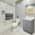 thumbnail image 6 of Wyndham Fully Assembled Wood Vanity Cabinet in Gray 24-in. x 18-in., 6 of 7