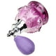 thumbnail image 4 of Atomizador de perfume recargable para viaje con bomba corta para cumpleaños de niñas Púrpura, 4 of 9