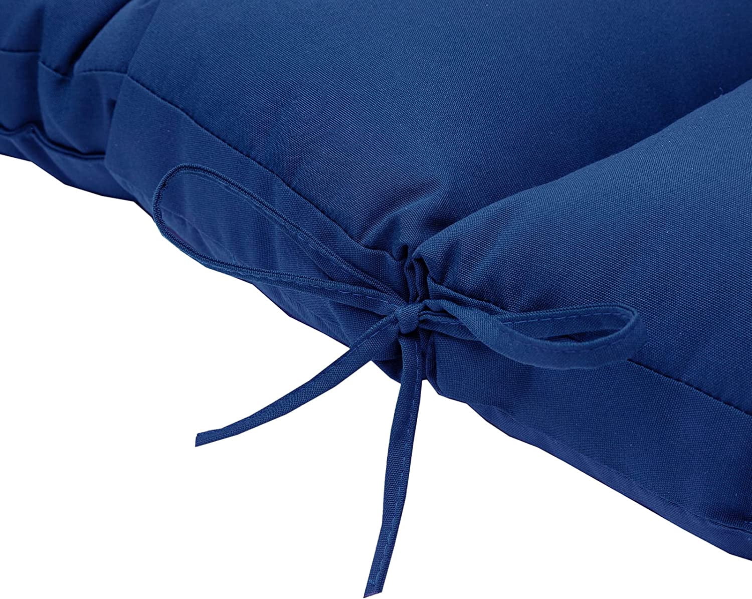 Tufted Outdoor Chair Cushions, Waterproof Patio Seat Back Pads, Weather Resistant Non Slip Replacement Cushions for Outdoor Furniture Wicker Lounge Chairs,Red