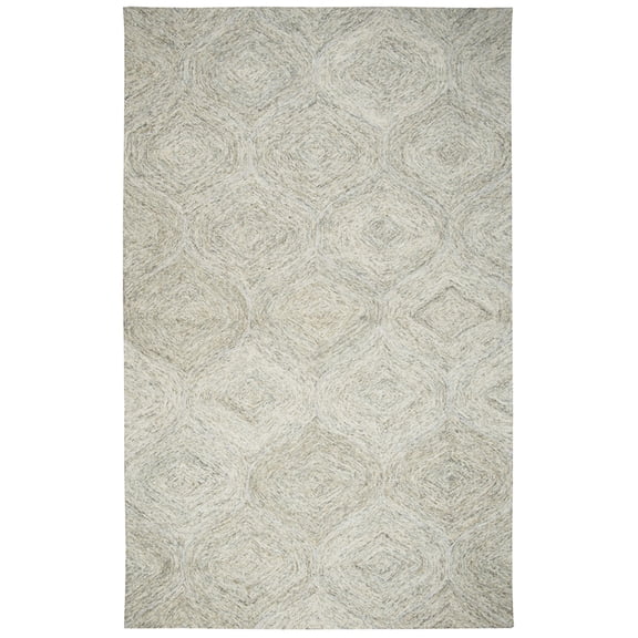 Rizzy Rugs Brindleton Area Rug BR365A Beige Ogee Curves 3' x 5' Rectangle