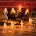 thumbnail image 2 of Amdohai 2 Meters 10LEDs Skulls Design String Light Constant Bright Mode 2 * AA Cell Operated for Halloween Party Home Decoration Present Gift, 2 of 8