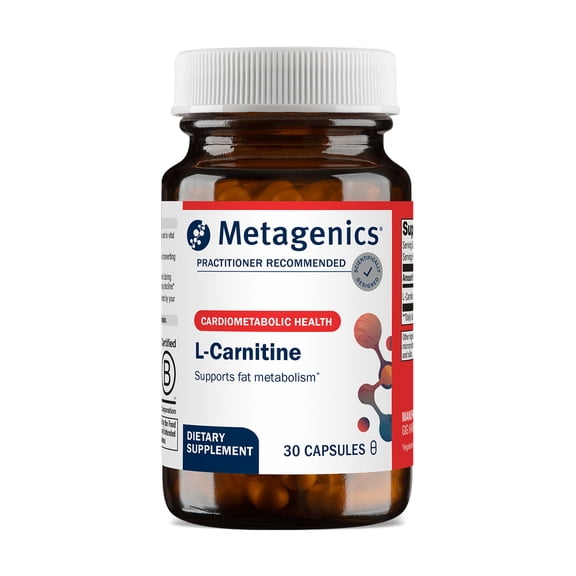 Metagenics L-Carnitine - Amino Acid Supplement to Support Fat Metabolism* - 30 Servings