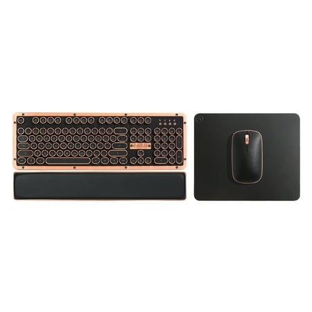 RETRO CLASSIC BT Full-size Bluetooth Mechanical Azio Typelit Switch Keyboard with Back Lighting - Artisan