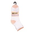 thumbnail image 2 of MUK LUKS Women's Dream Step Quarter Crew Socks, 4 Pair Pack, 2 of 5