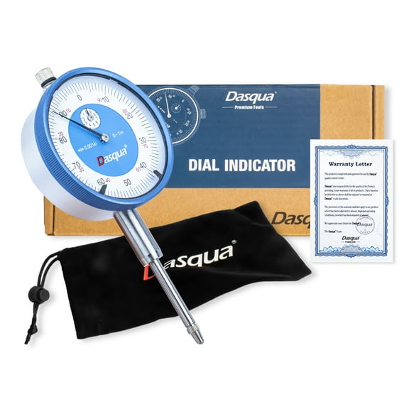 DASQUA 0-1" LUG BACK LARGE MEASURING RANGE DIAL INDICATOR (5122-4212)
