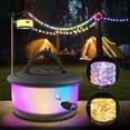 thumbnail image 1 of Guirnalda de luces para acampar Zocelight, 10 m, recargables, 19 modos, 1 of 9