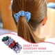 thumbnail image 2 of ColoMX 8 Uds. Gomas para el cabello estampadas, lazos elegantes para el cabello, bandas elásticas para el cabello para niñas, accesorios para el cabello, 2 of 8