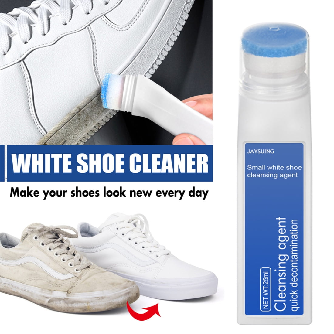 Ssxinyu Shoes Whitening Cleansing Agent Shoe Fast Acting Cleaner ...