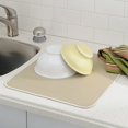 thumbnail image 2 of Interdesign 40130 Wheat & Ivory Drying Mat - 18 x 16 in., 2 of 2