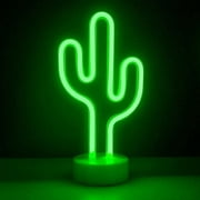 NEON CACTUS LAMP GREAT FOR ANY ROOM DECORATIVE NIGHT LIGHT DECOR