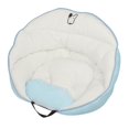 thumbnail image 1 of Transportín para perros Cojín para asiento de automóvil con bolsillo de almacenamiento Interior Gato Vehículo Perrera Asiento para Colco Portadores de asiento de coche, 1 of 8