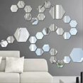 thumbnail image 4 of 24pcs Acrylic Hexagon Wall Stickers for Home Living Room Bedroom Decor, 4 of 4