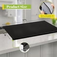 thumbnail image 3 of EVER BETTER Large Acrylic Cutting Board with Lip Non Slip 17.5"L x 13.4"W Black BPA-Free & Food-Safe Kitchen Tool | Perfect for Protecting Countertops | Versatile & Easy to Clean, 3 of 8