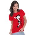 thumbnail image 4 of Retro Betty Boop Cartoon Love Kisses Women's T Shirt Ladies Tee Brisco Brands S, 4 of 5