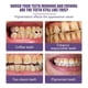 thumbnail image 5 of Polvo blanqueador de dientes morado - Dientes limpios, blanqueamiento, efecto de limpieza básico, refresca el aliento, 50 ml, polvo dental con protector bucal, pasta de dientes blanqueadora, 5 of 5