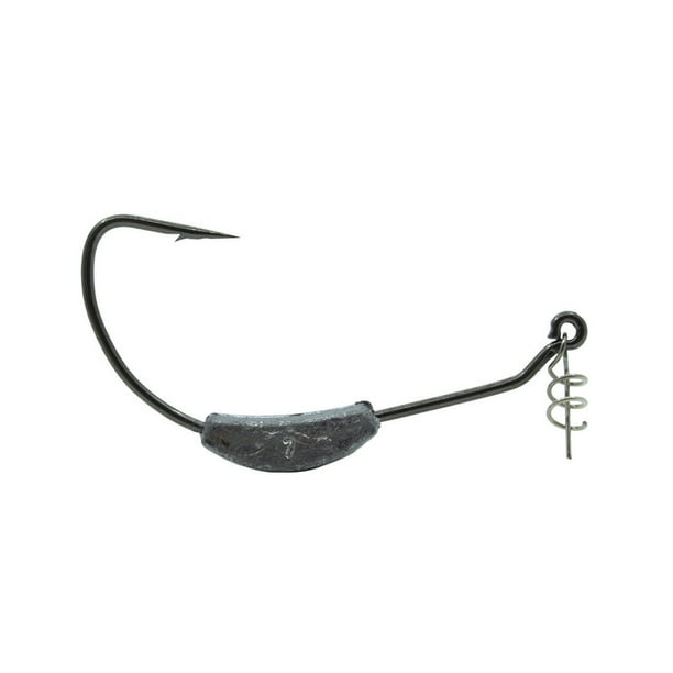 Wosthever Gancho de pesca Anzuelo de acero de alto carbono Anzuelos de manivela de gusano Tackle 2.5g Pescar 2g