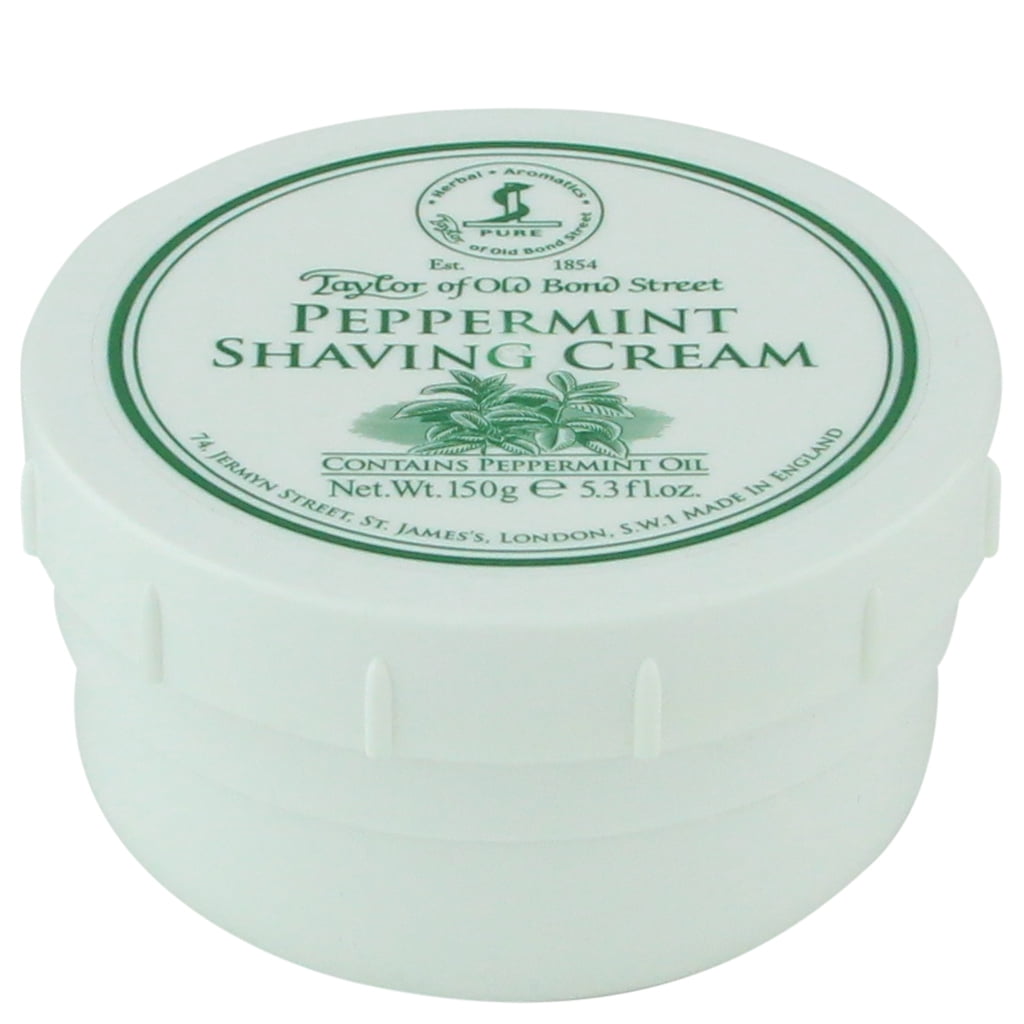 Taylor of Old Bond Street Shaving Cream Bowl, Peppermint, 150g