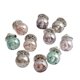 thumbnail image 2 of Botones Perlas de imitación cuentas redondas de decoración de metal sin costura para ropa Suéter de abrigo anti-exposición 10 Piezas Monstrate HA7571-08B, 2 of 6