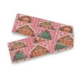 thumbnail image 7 of Yayeee Table Runner 70 inches Long Home Kitchen Dinning Party Decoration, Brown Gingerbread Houses, 7 of 7