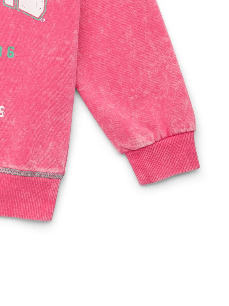 Harvard Toddler Girls Collegiate Graphic Sweatshirt, Cotton Blend