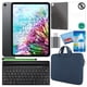 thumbnail image 1 of Apple iPad Air de 10,9" (2020, 256 GB, Wi-Fi/Celular, gris espacial) (MYJ32LL/A) Paquete con funda con cremallera azul + protector de pantalla + funda de TPU + teclado + limpiador LCD, 1 of 8