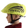 thumbnail image 3 of koolsoo Waterproof Cycling Helmet Cover Reflective Strip Protect Fluorescent Green 1, 3 of 9